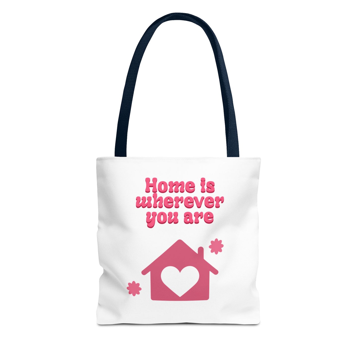 Valentine Love Tote Bag — Romantic Heart Print