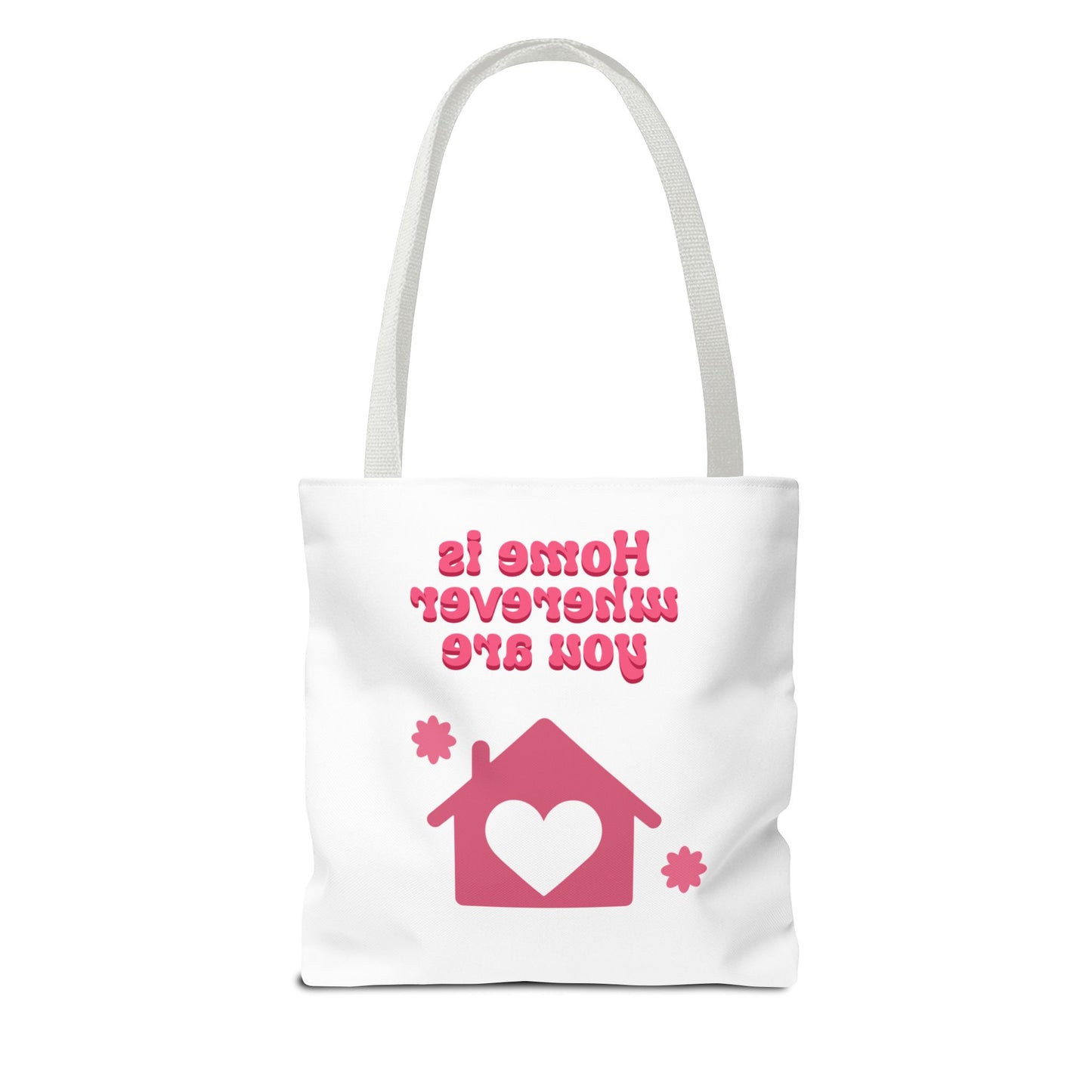 Valentine Love Tote Bag — Romantic Heart Print