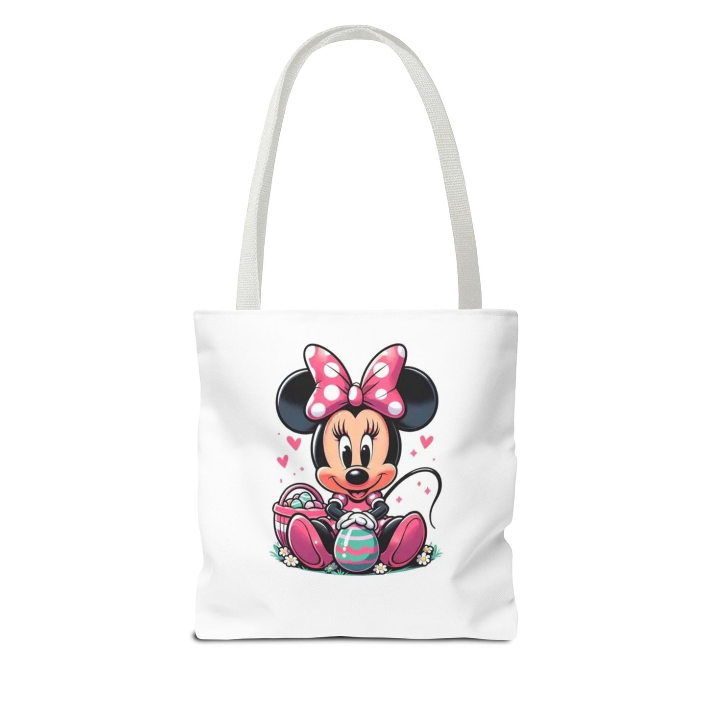 Minnie Mouse Easter Tote Bag — Cute Pink Bunny-Ears Character Tote