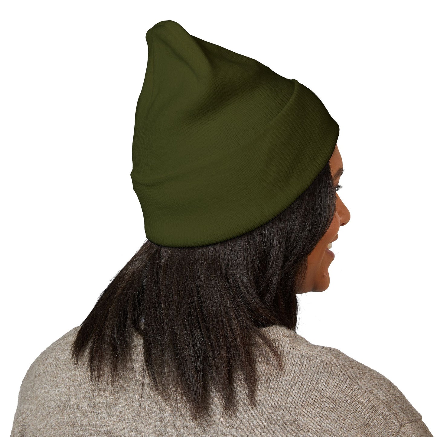 Embroidered 2026 World Cup Trophy Beanie — Soccer Fan Cuffed Knit Hat