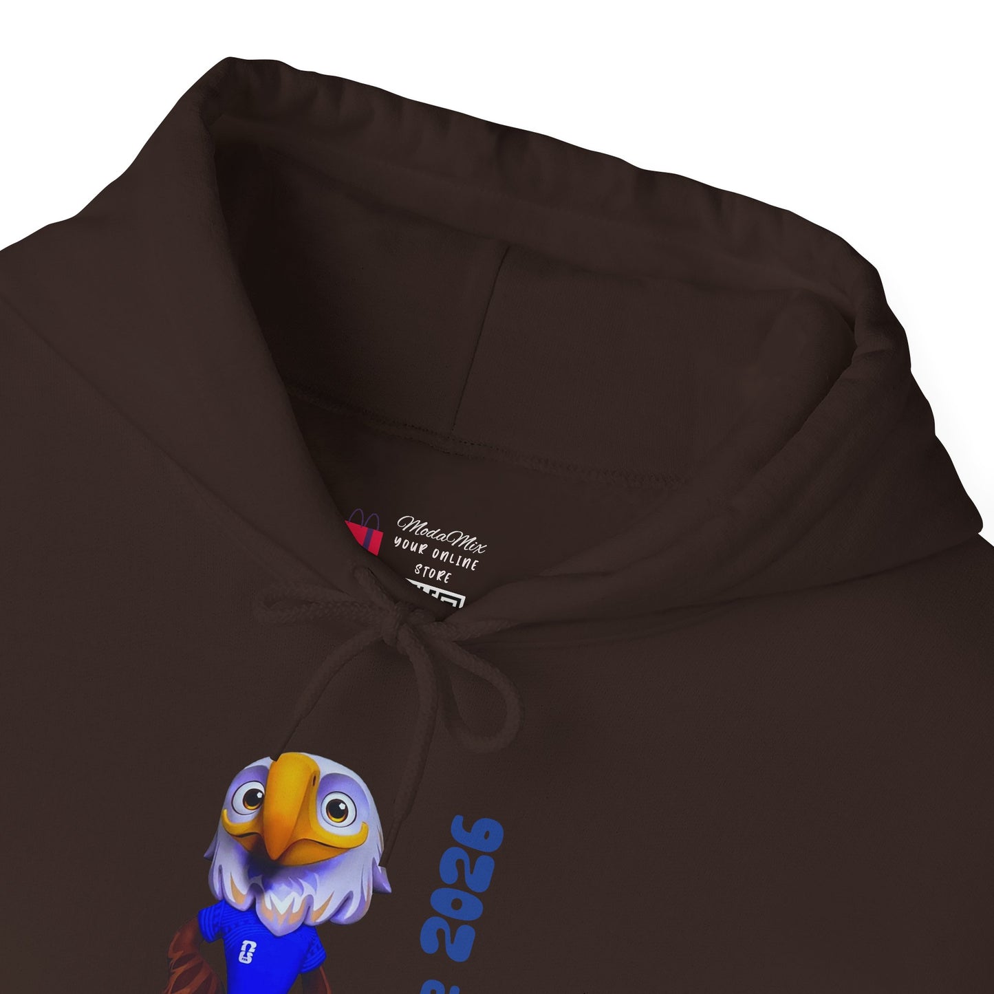 World Cup 2026 USA Eagle Mascot Hoodie — 'We Are 2026' Graphic Pullover