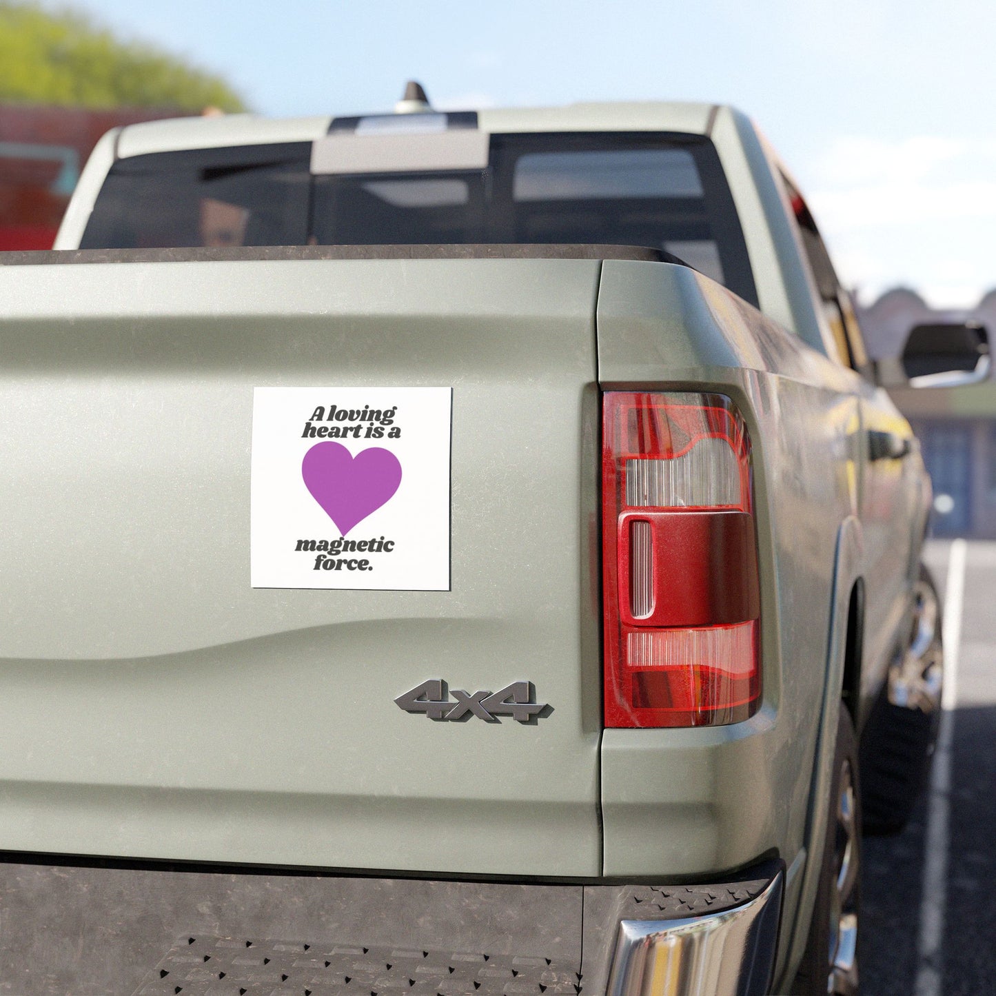 Valentine Love Car Magnet