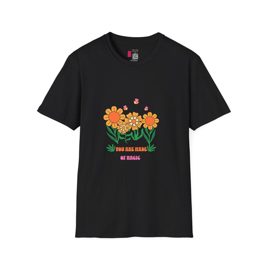 Floral 'You Are Full Bloom of Being' Graphic T-Shirt