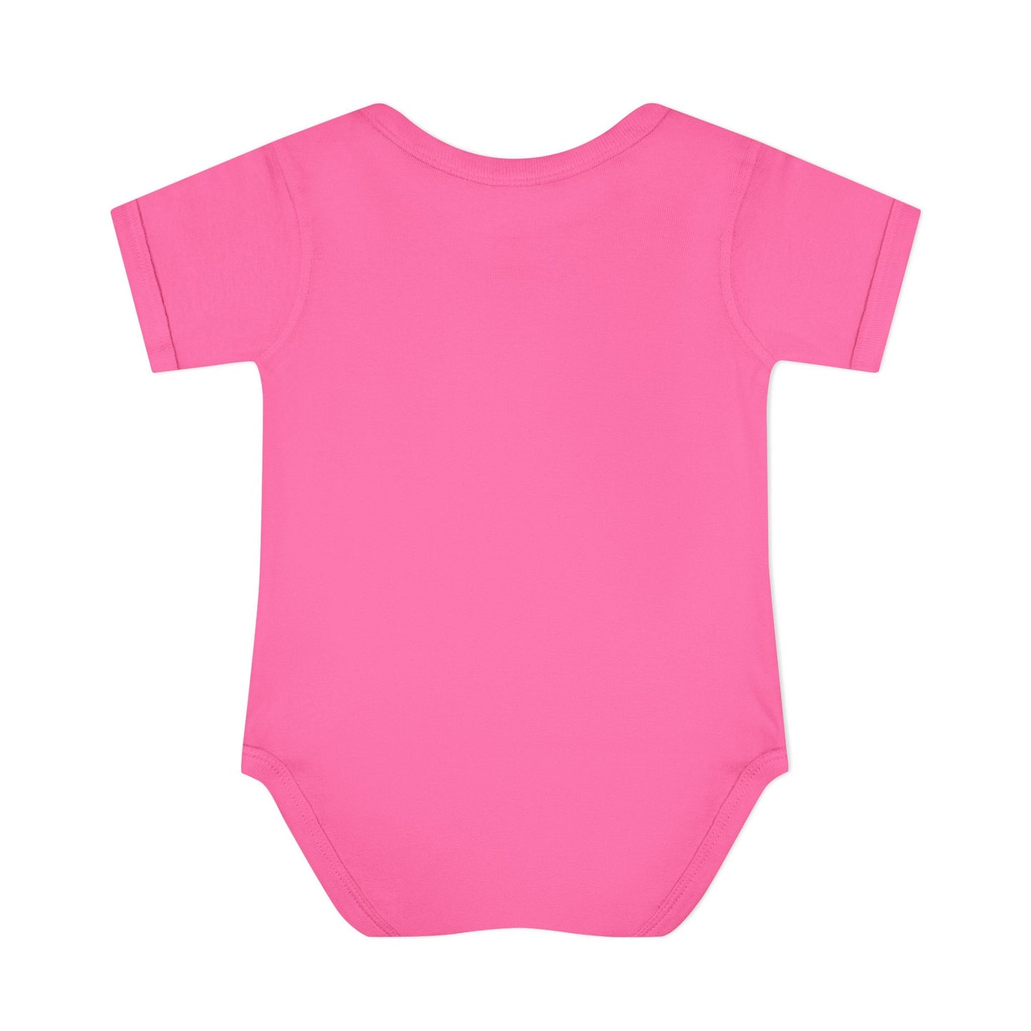 Baby Bodysuit — Cute Rainbow with Smiling Clouds Infant Onesie