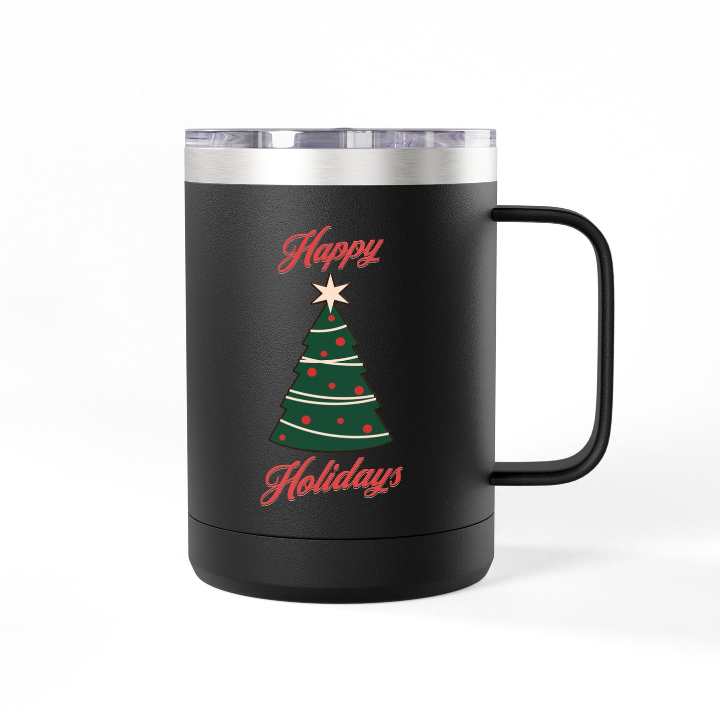 Christmas Coffee Mug Tumbler, 15oz