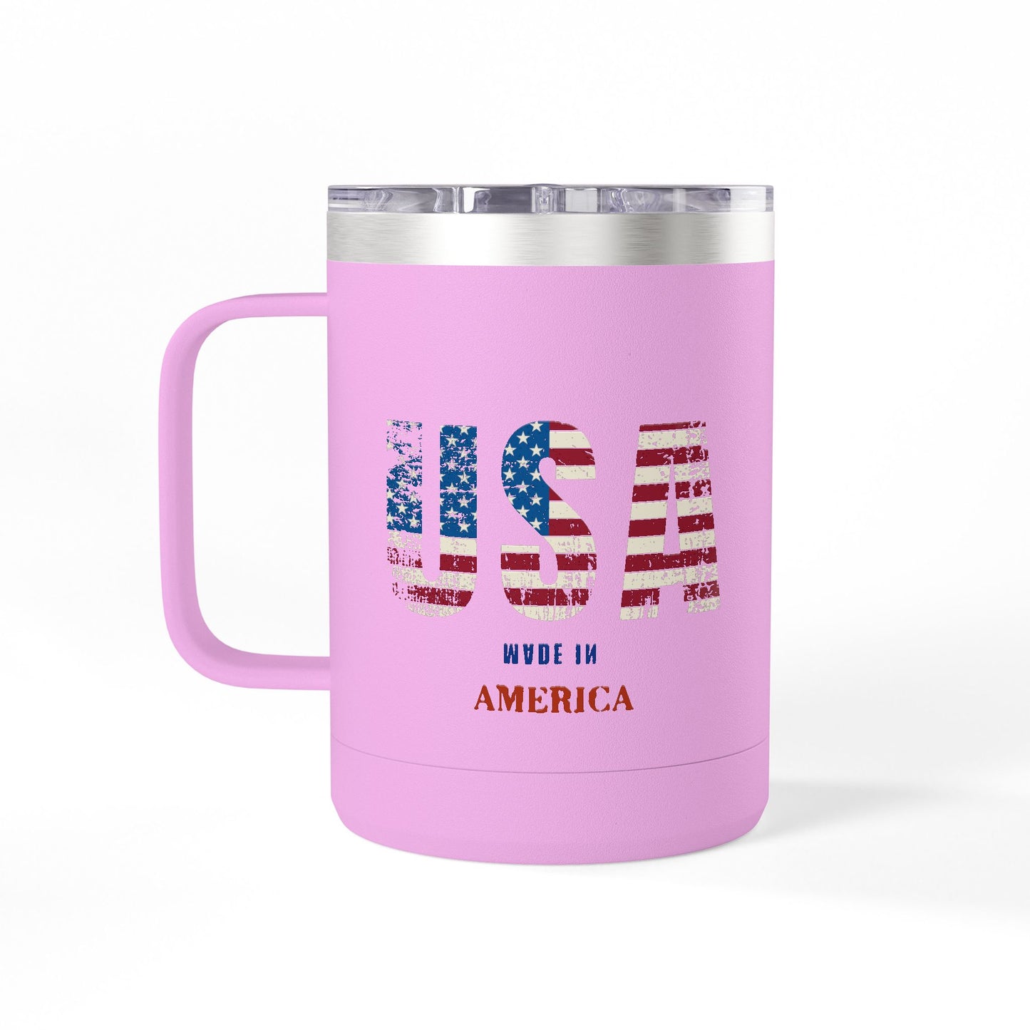 Coffee Mug Tumbler - 4th of July Celebration 15oz
