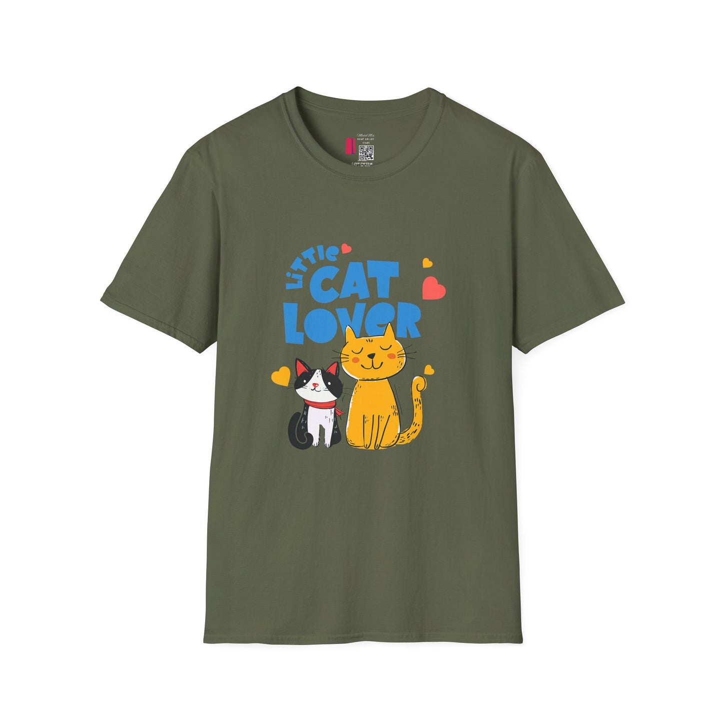 Little Cat Lover T-Shirt — Cute Graphic Tee for Kids & Cat Parents