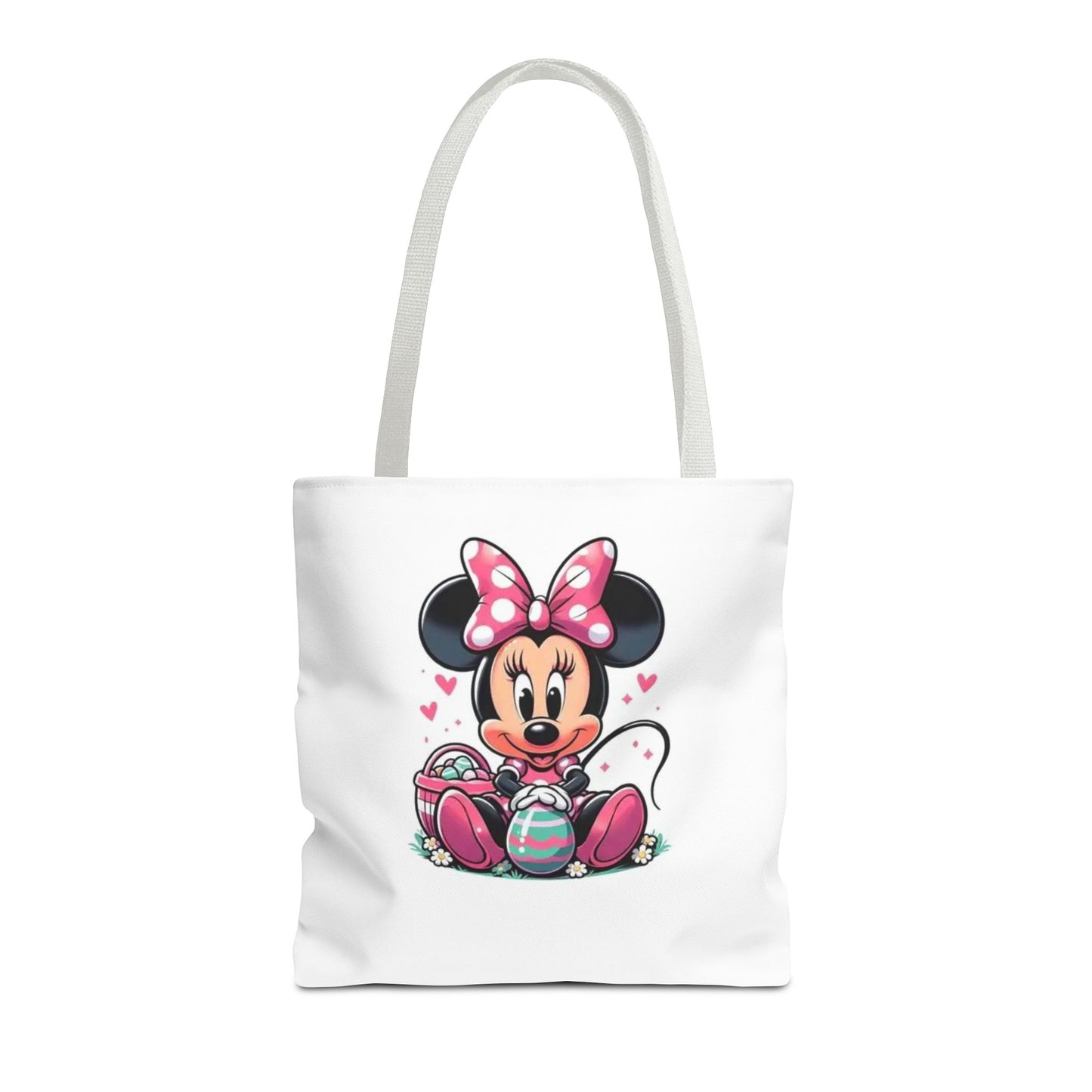 Minnie Mouse Easter Tote Bag — Cute Pink Bunny-Ears Character Tote