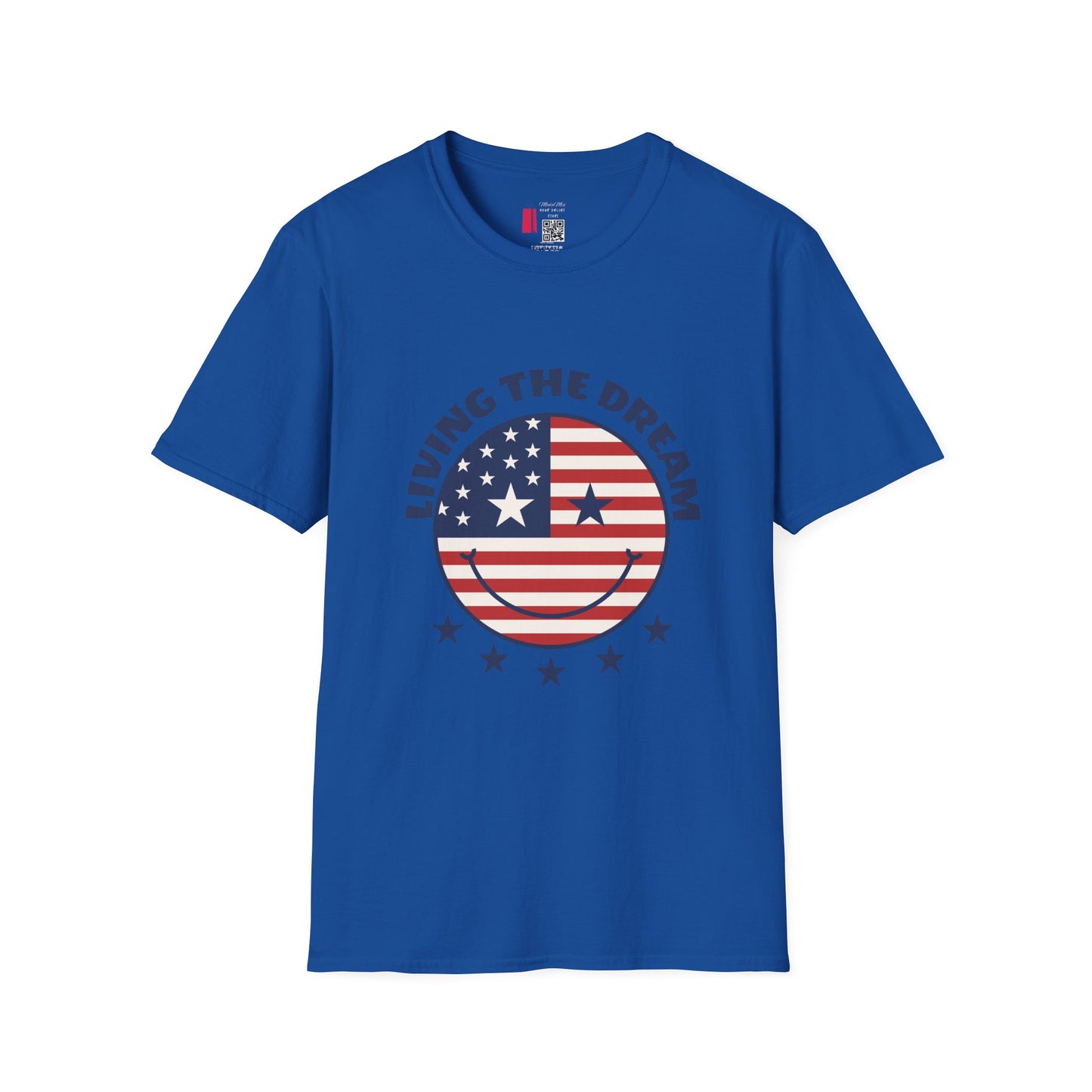 Living the Dream American Flag T-Shirt