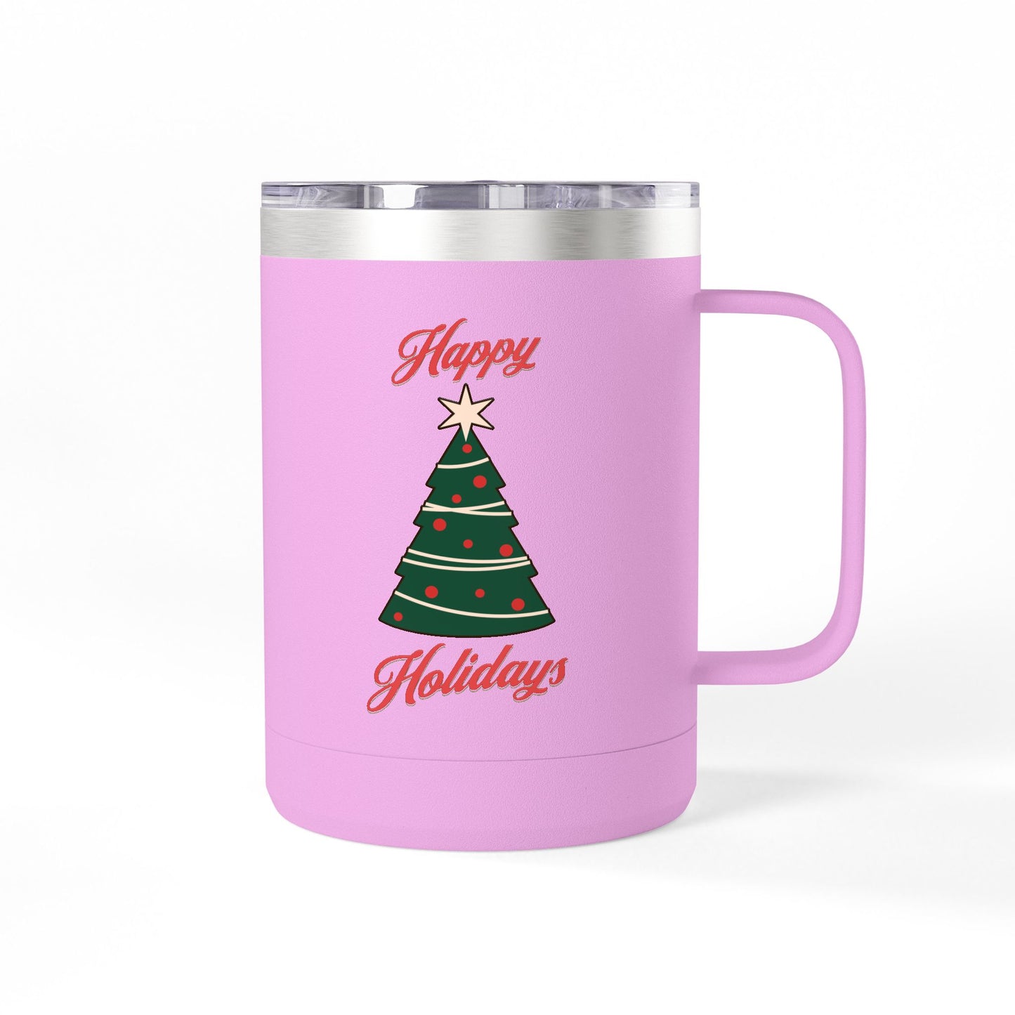 Christmas Coffee Mug Tumbler, 15oz