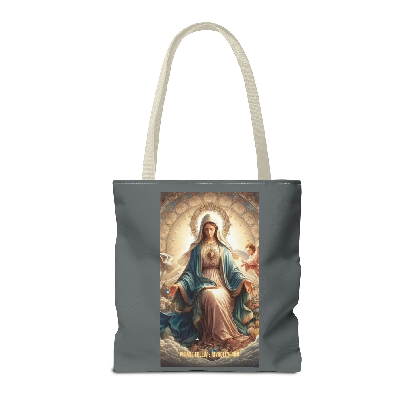 Mary Immaculate Tote Bag — Religious Virgin Mary Prayer Art Tote