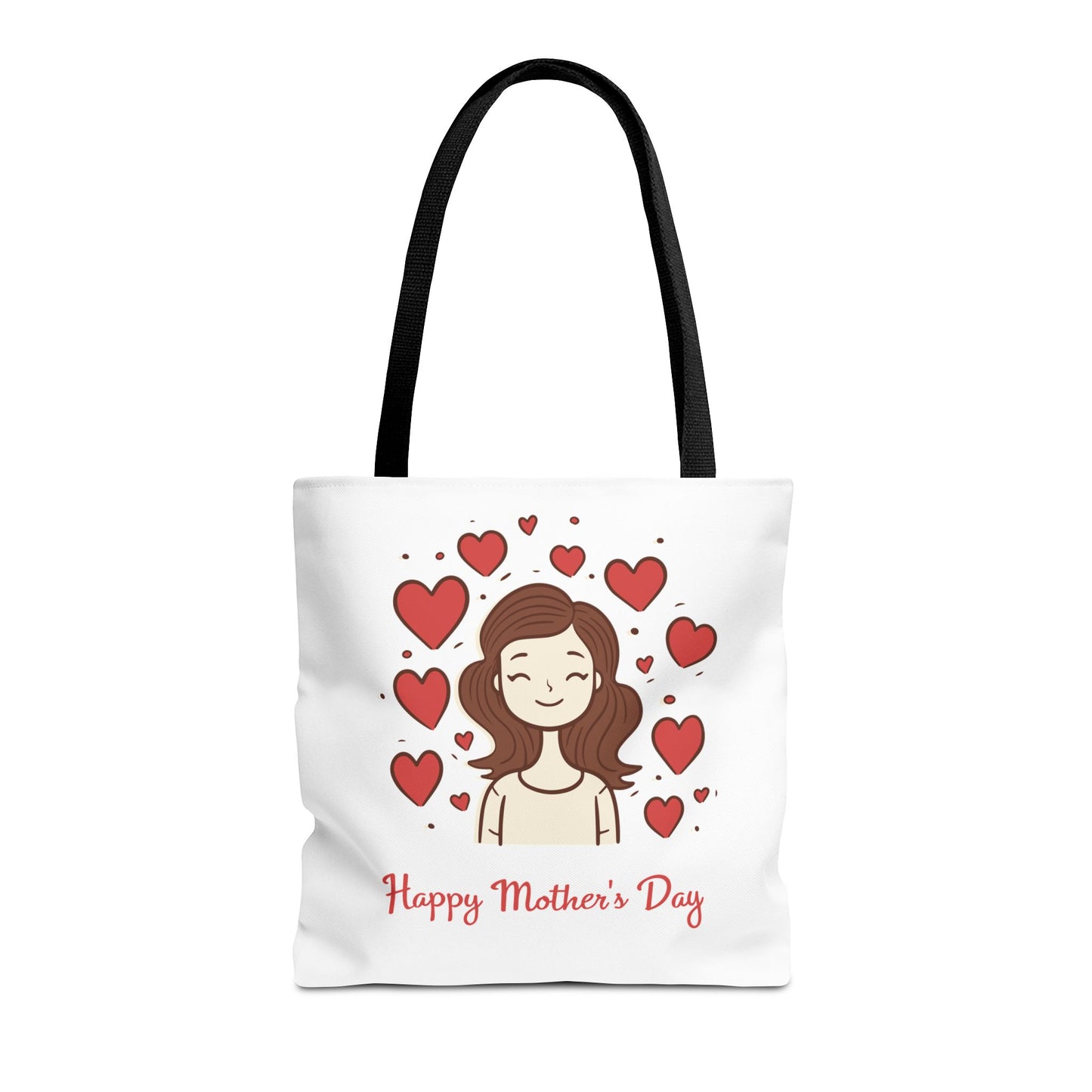 Mother's Day Hearts Tote Bag — Happy Mother's Day Gift Tote