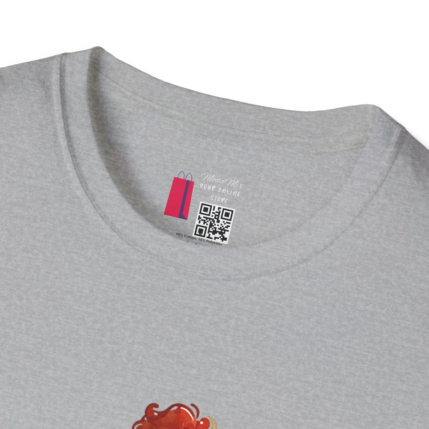 Dad and Son Cartoon Portrait T-Shirt — Cute Father’s Day Gift