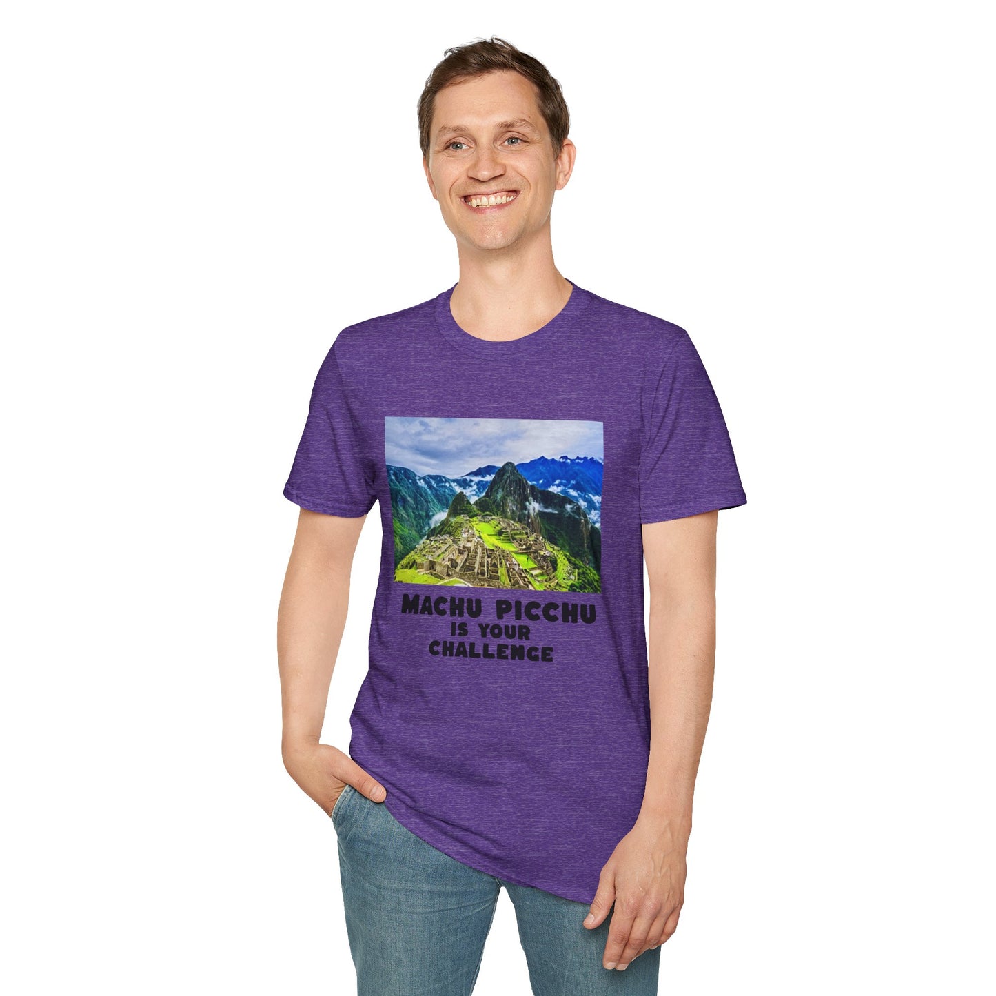 Machu Picchu Peru Challenge Softstyle T-Shirt