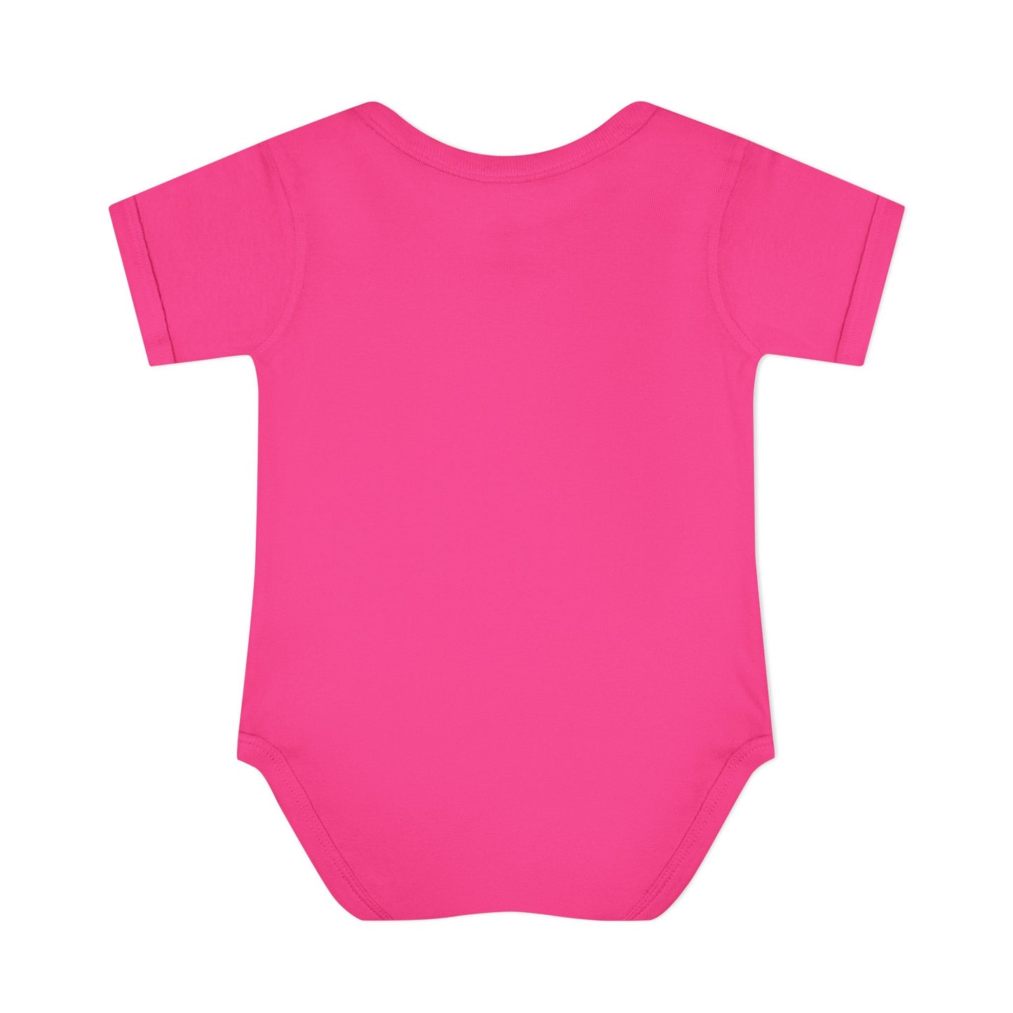 Baby Bodysuit — Cute Rainbow with Smiling Clouds Infant Onesie
