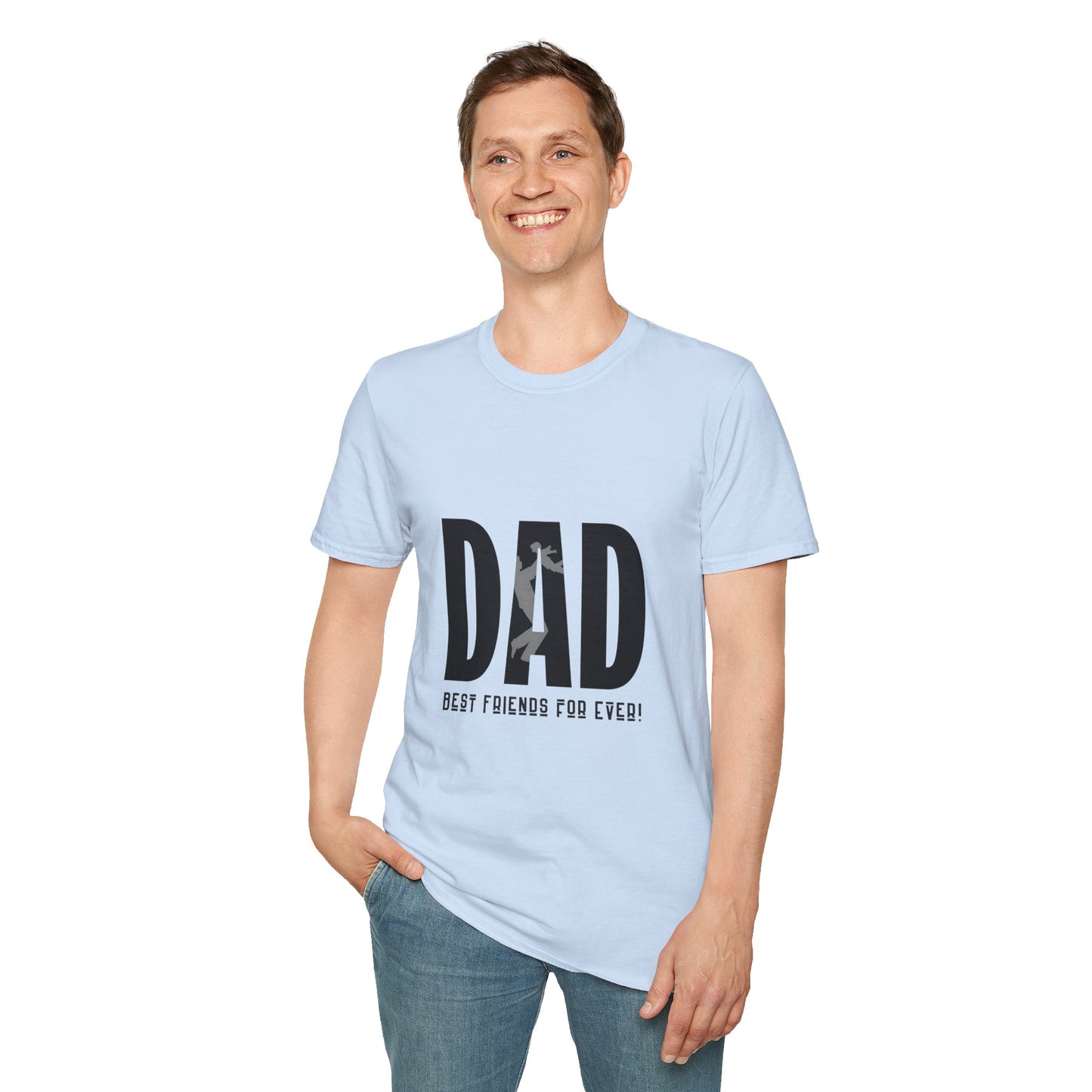 Dad Best Friend Tee — 'Best Friends For Ever' Graphic T-Shirt