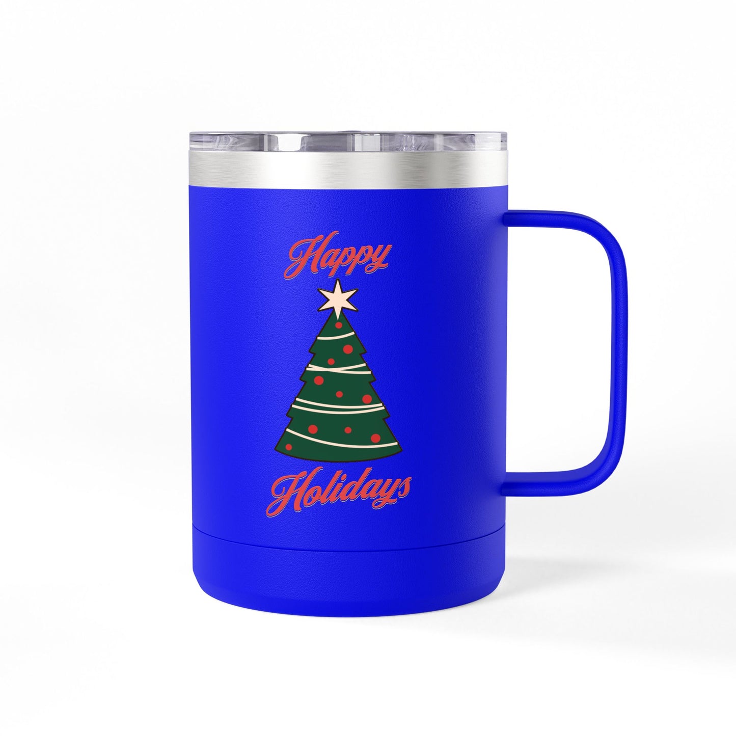 Christmas Coffee Mug Tumbler, 15oz