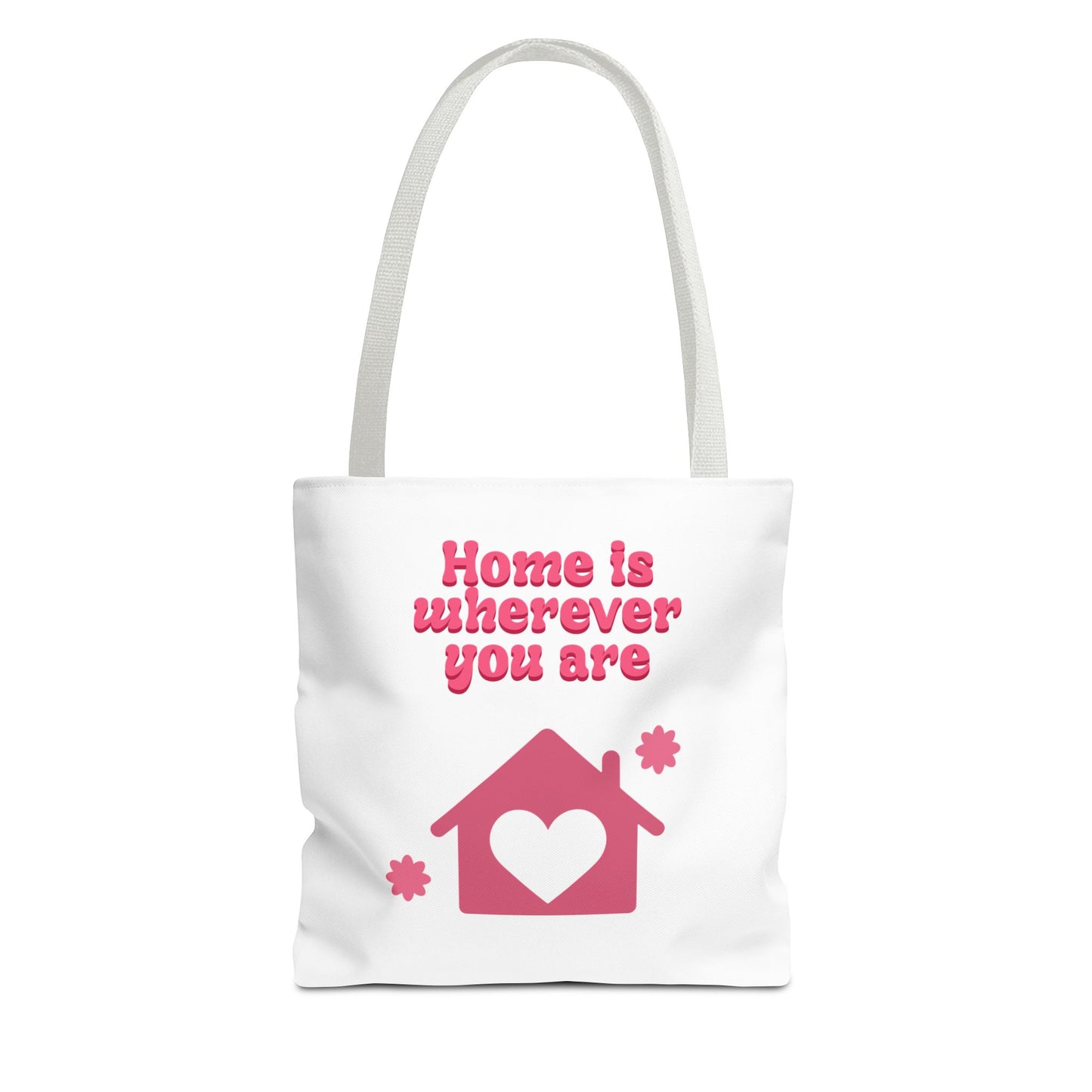 Valentine Love Tote Bag — Romantic Heart Print