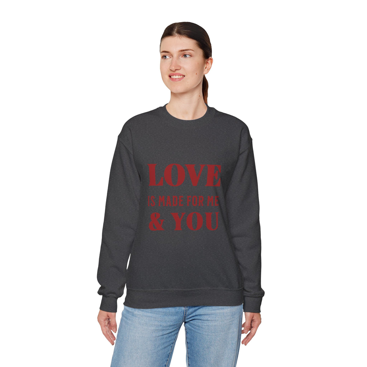 Valentine's Day Love Crewneck Sweatshirt