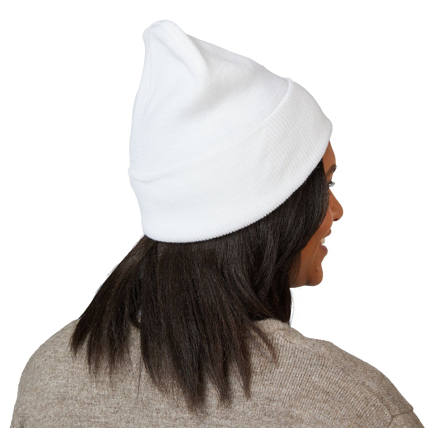 Embroidered 2026 World Cup Trophy Beanie — Soccer Fan Cuffed Knit Hat